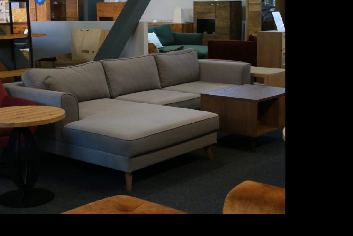 Corner Sofa LUMBER JACK REC/BK-2DL