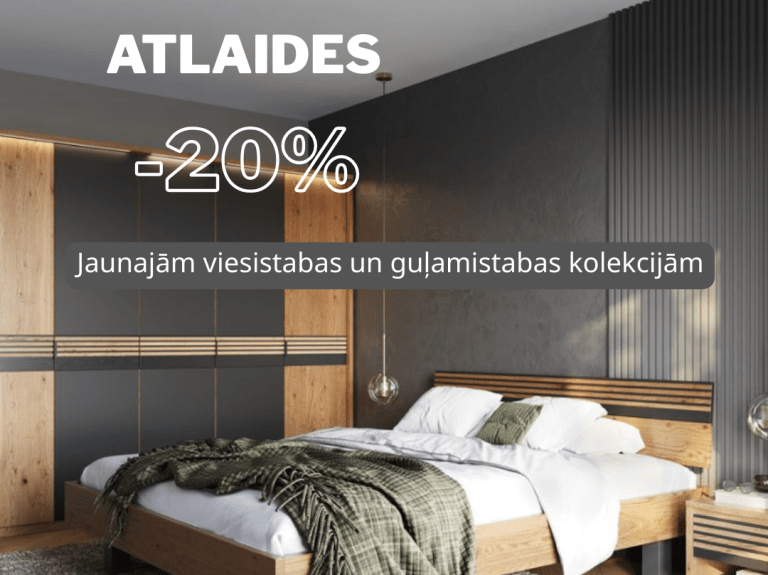 Guļamistabām -20%