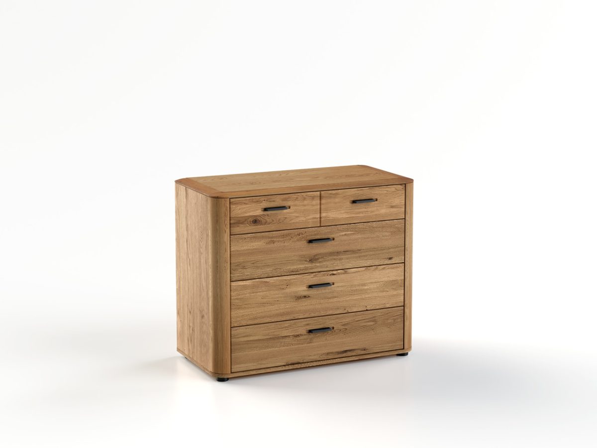 Kumode ar atvilktnēm Monaco